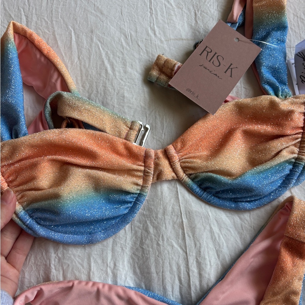 Dippin Daisys Multicolor Bikini Top